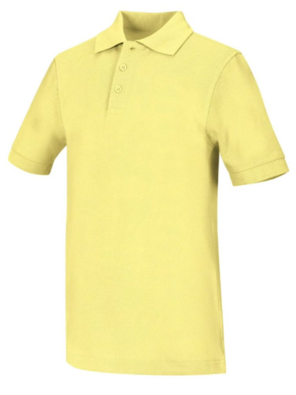 Classroom 58324 Adult Unisex Short Sleeve Pique Polo - Yellow